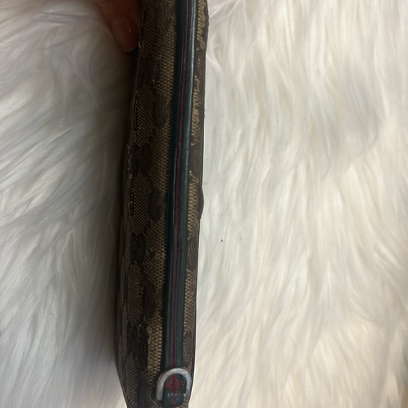 Authentic vintage Gucci monogram long wallet - Picture 2 of 14